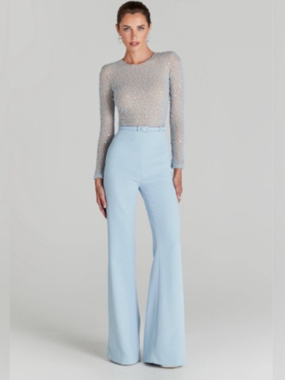 Nadine Merabi ~ Misha BLUE JUMPSUIT NWOT